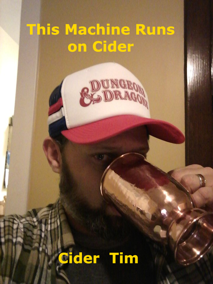 CIDER MACHINE CAN ONLY CONSUME CIDER